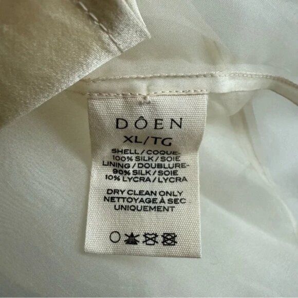 Doen Cream Satin Camisole - Picture 3 of 4